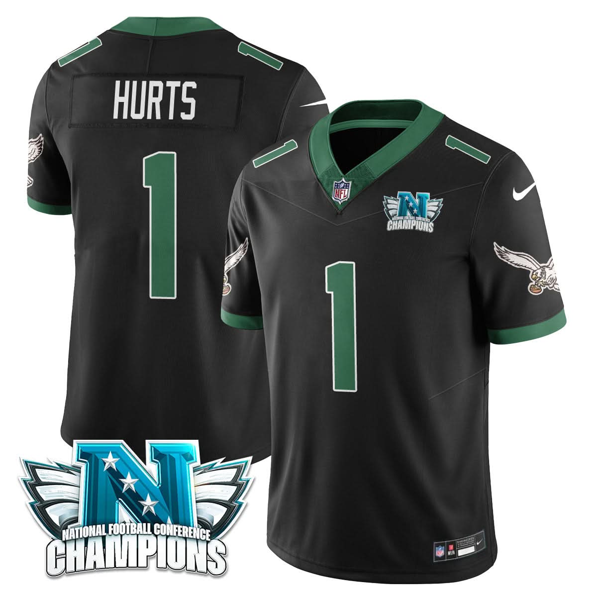 PE 2024 NFC Champion Player Jersey - All Stitched