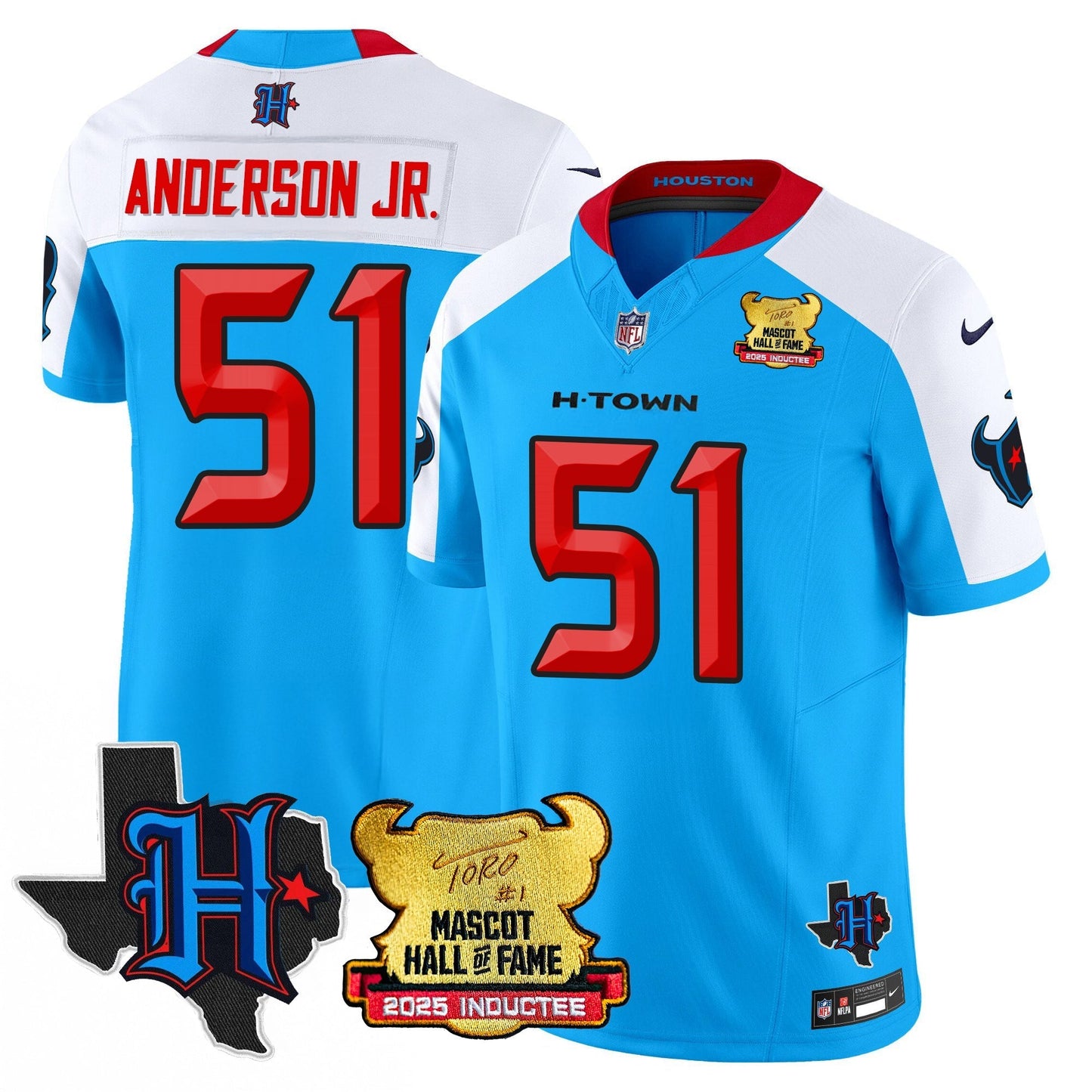 HT 2025 Mascot Hall Of Fame Jersey - All Stitched