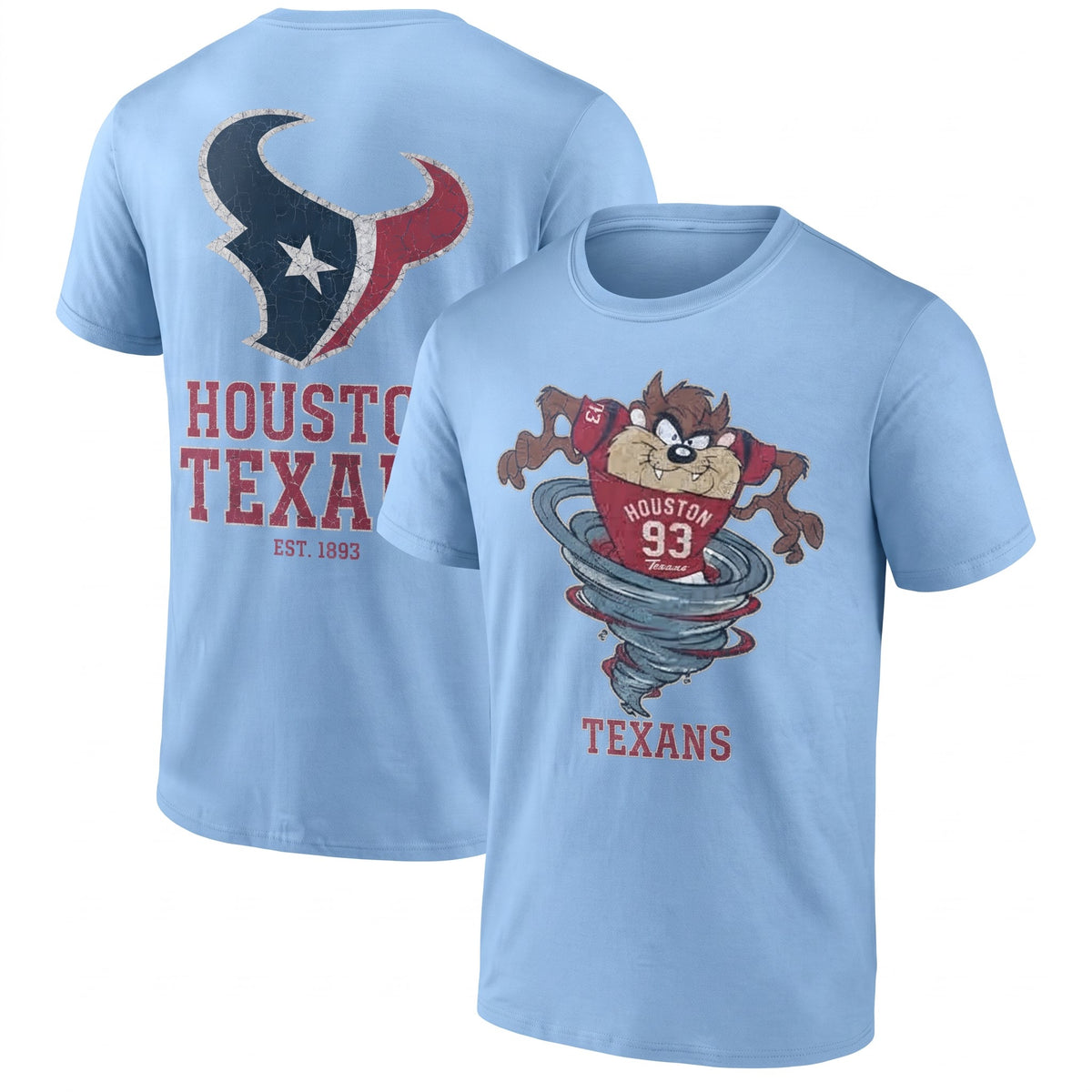 HOU x Looney Toons 2026 Edition Two Sides T-Shirt - Printed V4