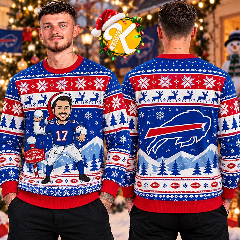 BUF Christmas Gift Ugly Sweater - Printed V3