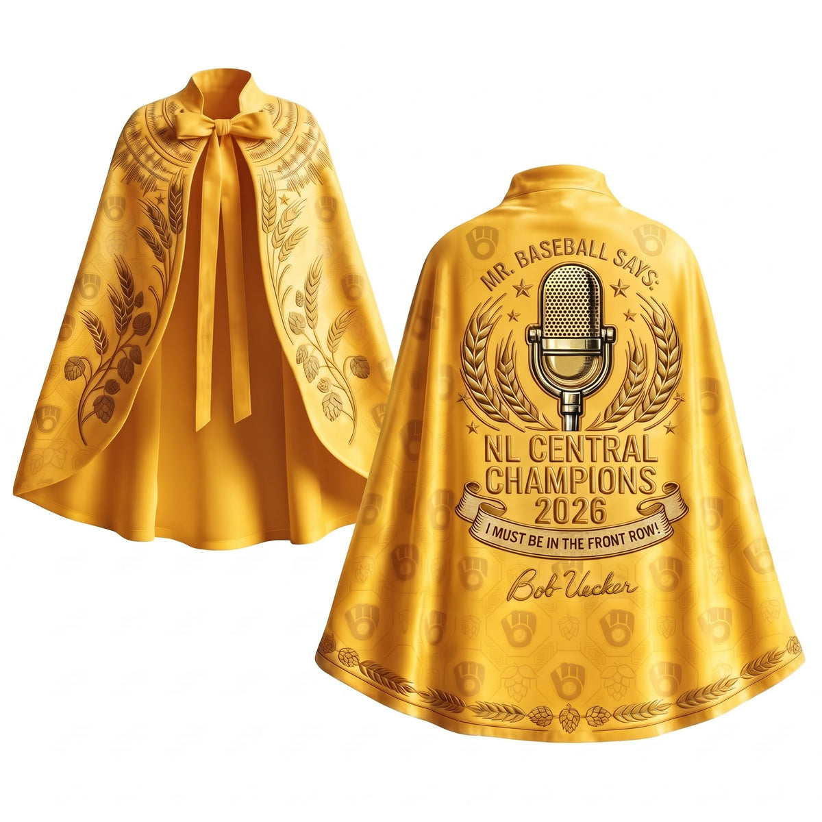 MIL Supporter Edition Strap Shawl Cape – Printed