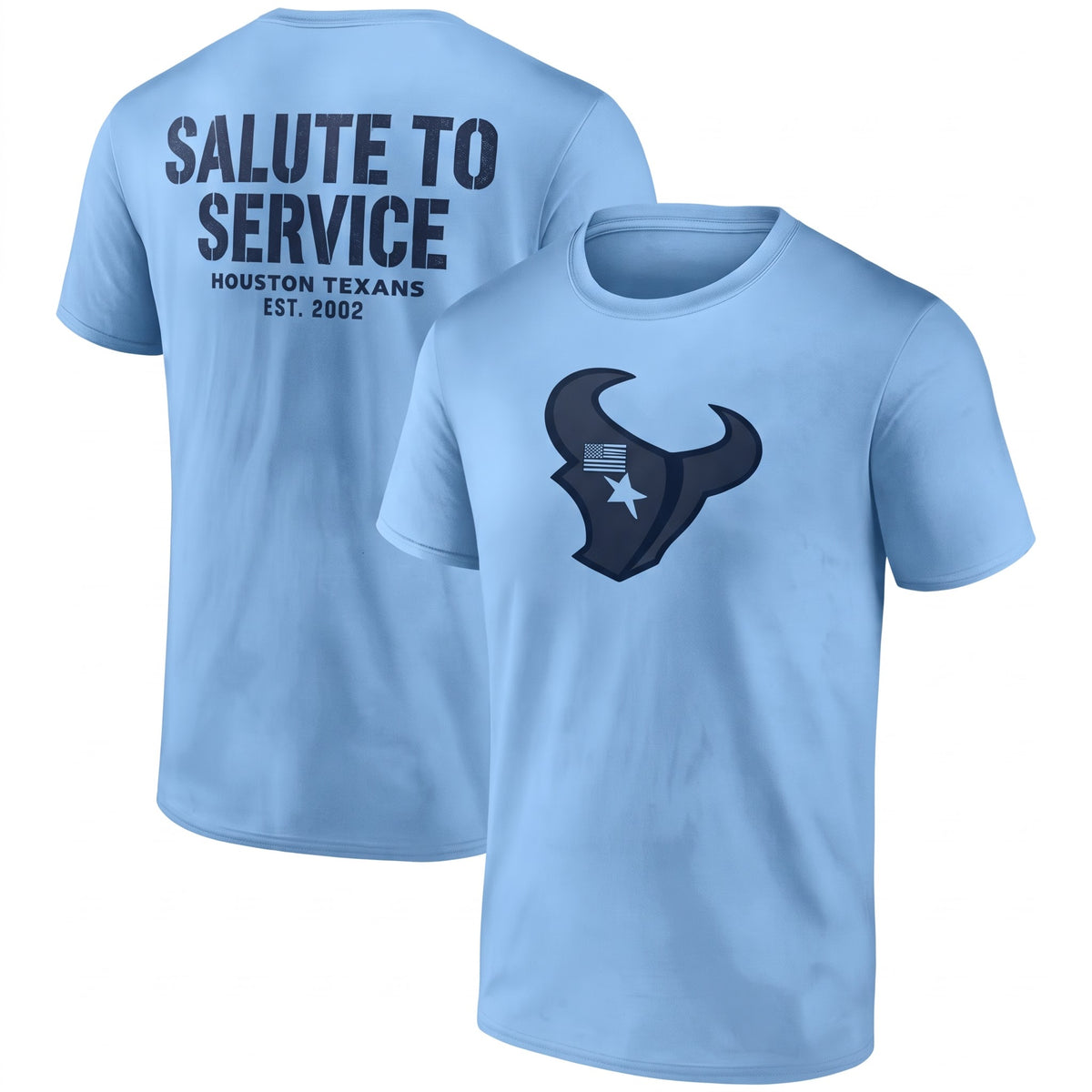 HOU x Salute To Service 2026 Edition Two Sides T-Shirt - Printed V3