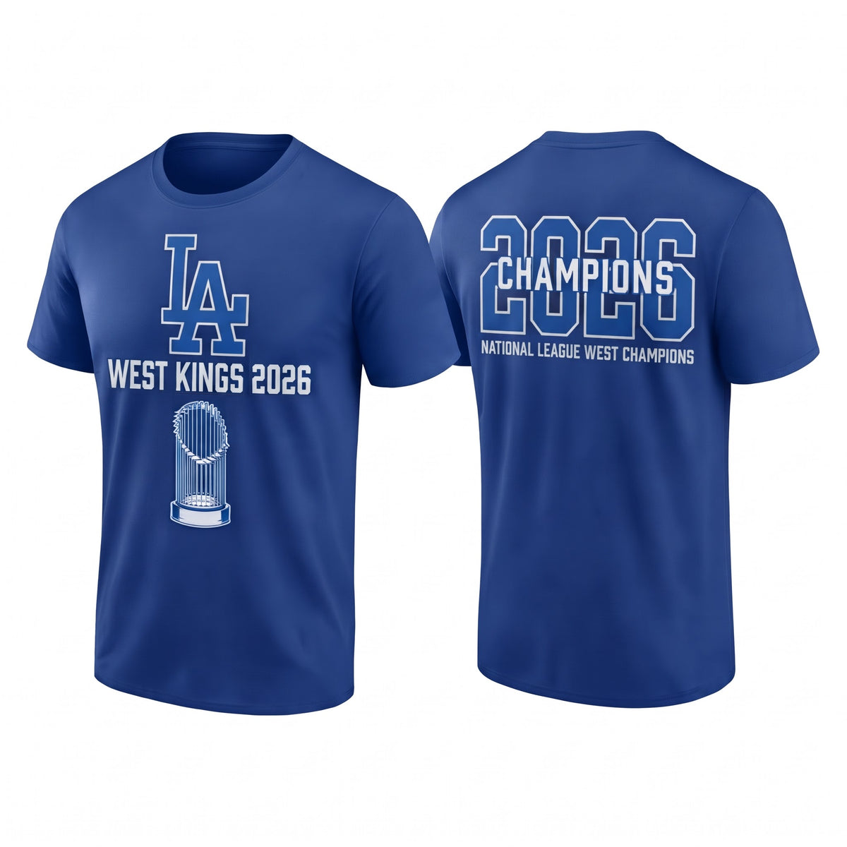 SEA 2026 NL West Champs Two Sides T-Shirt - Printed V1