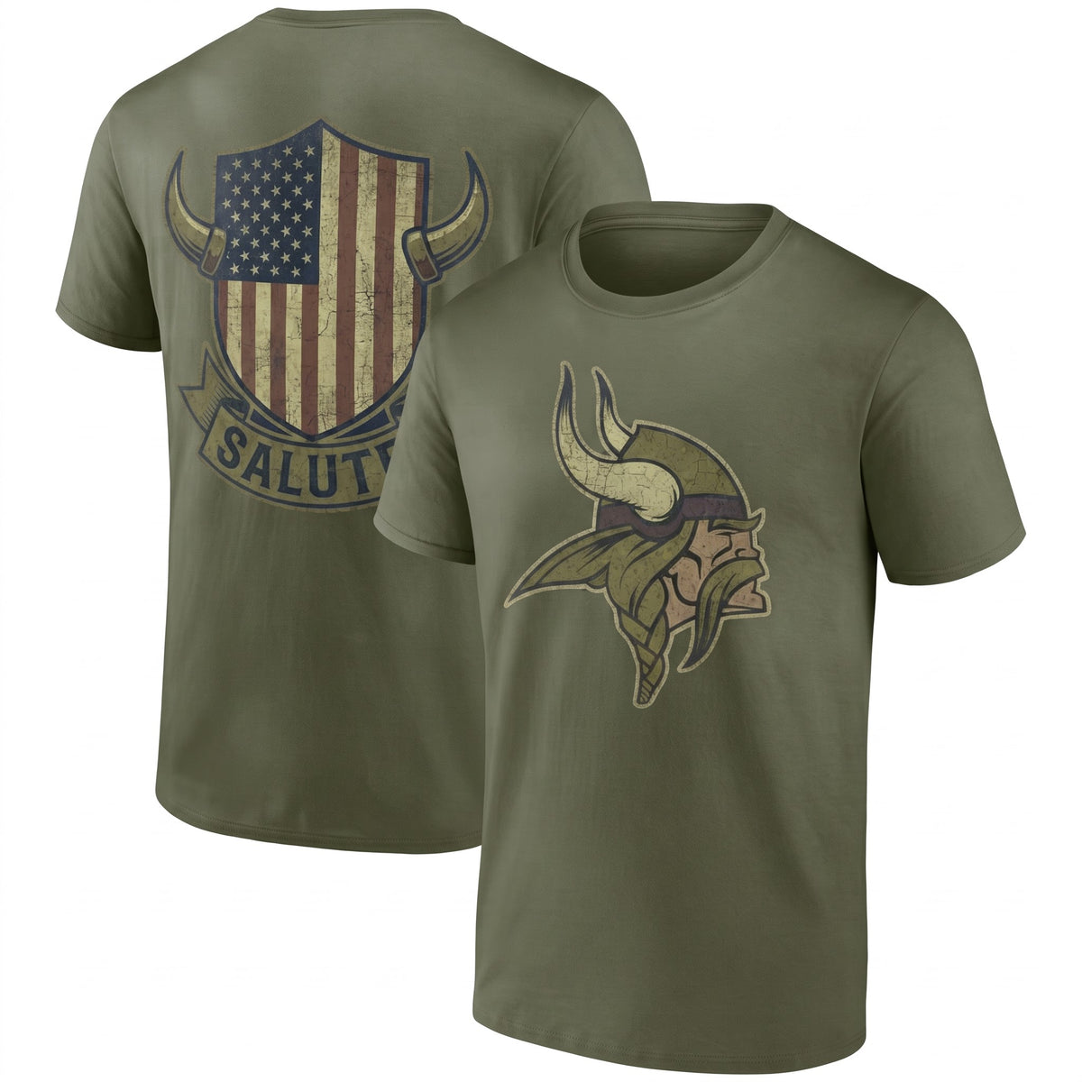 MIN x Salute To Service 2026 Collection Two Sides T-Shirt - Printed V2