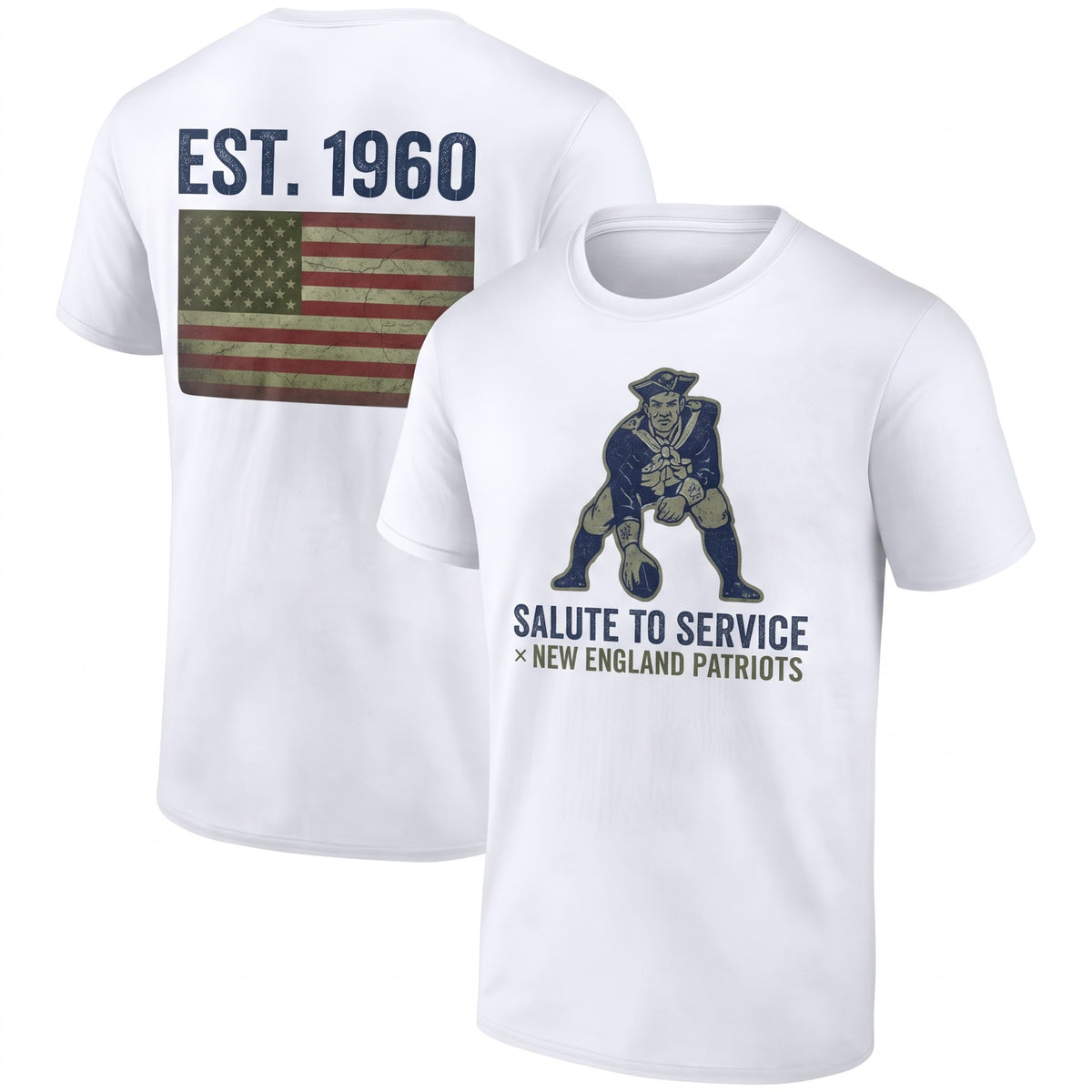NE x Salute To Service 2026 Collection Two Sides T-Shirt - Printed V2