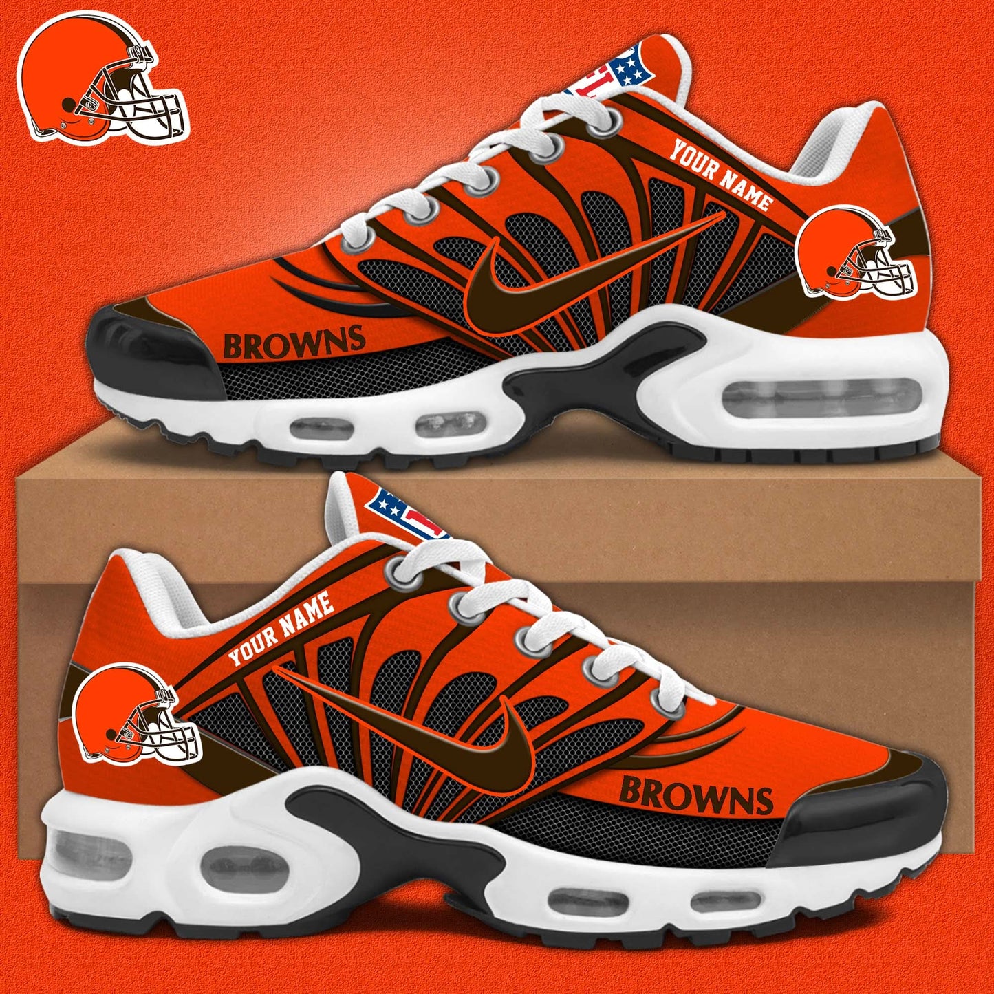 Cleveland Browns Personalized Shoes Limited Edition