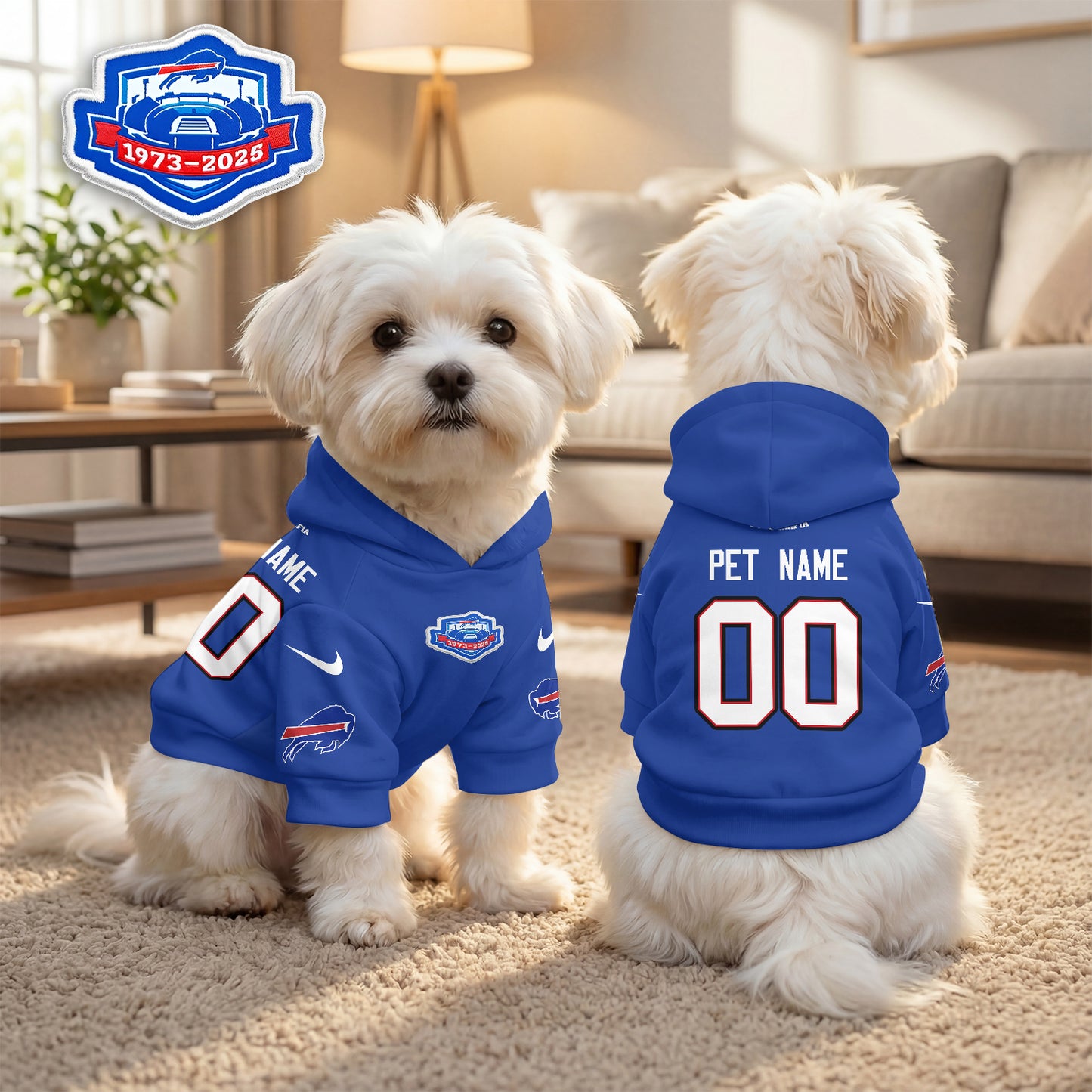 BUF “Rivalries” Pet Hoodie