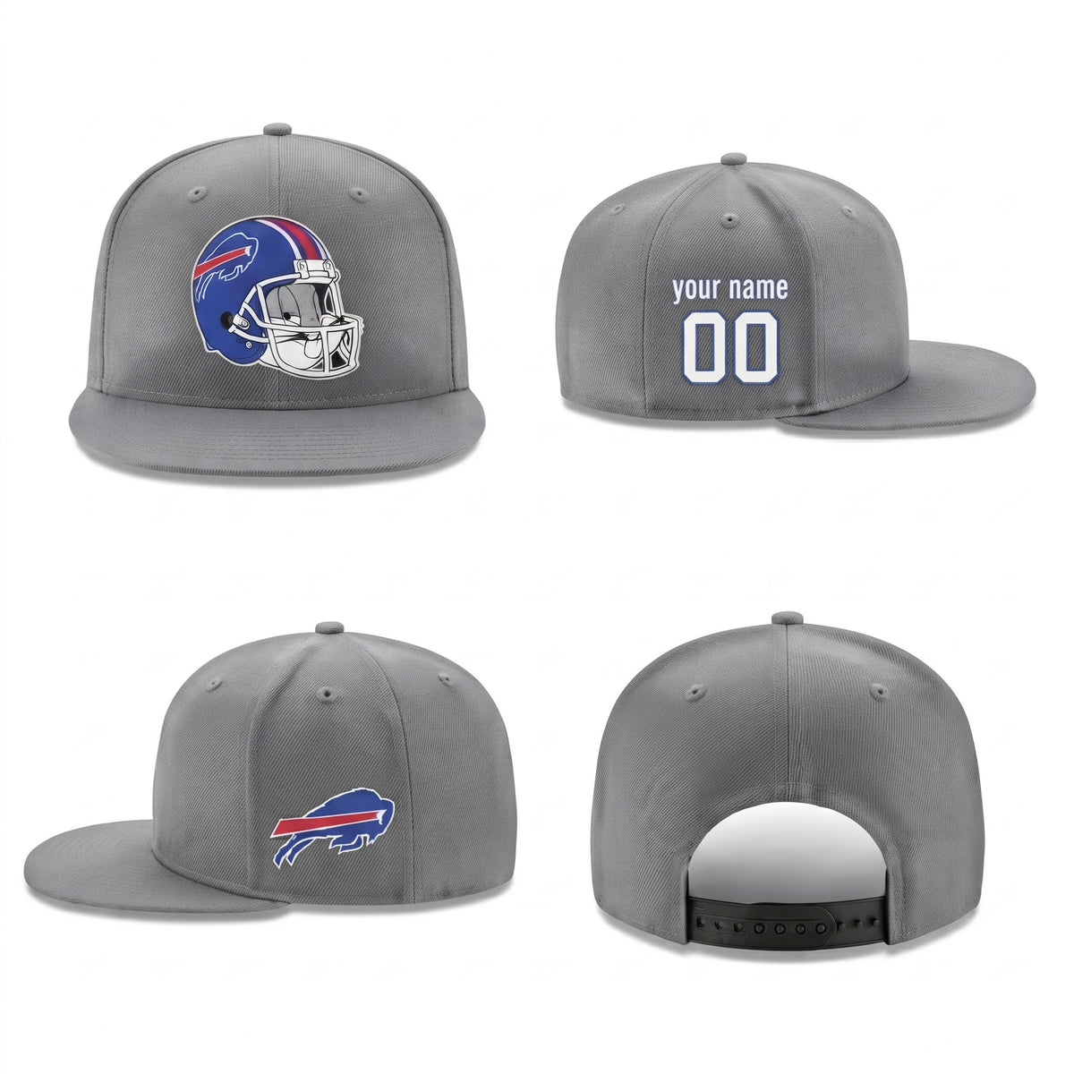 BUF x Bunny Personalized Snapback Cap - Printed