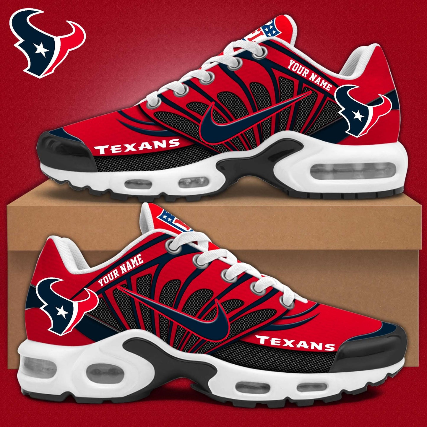 Houston Texans Personalized Shoes Limited Edition