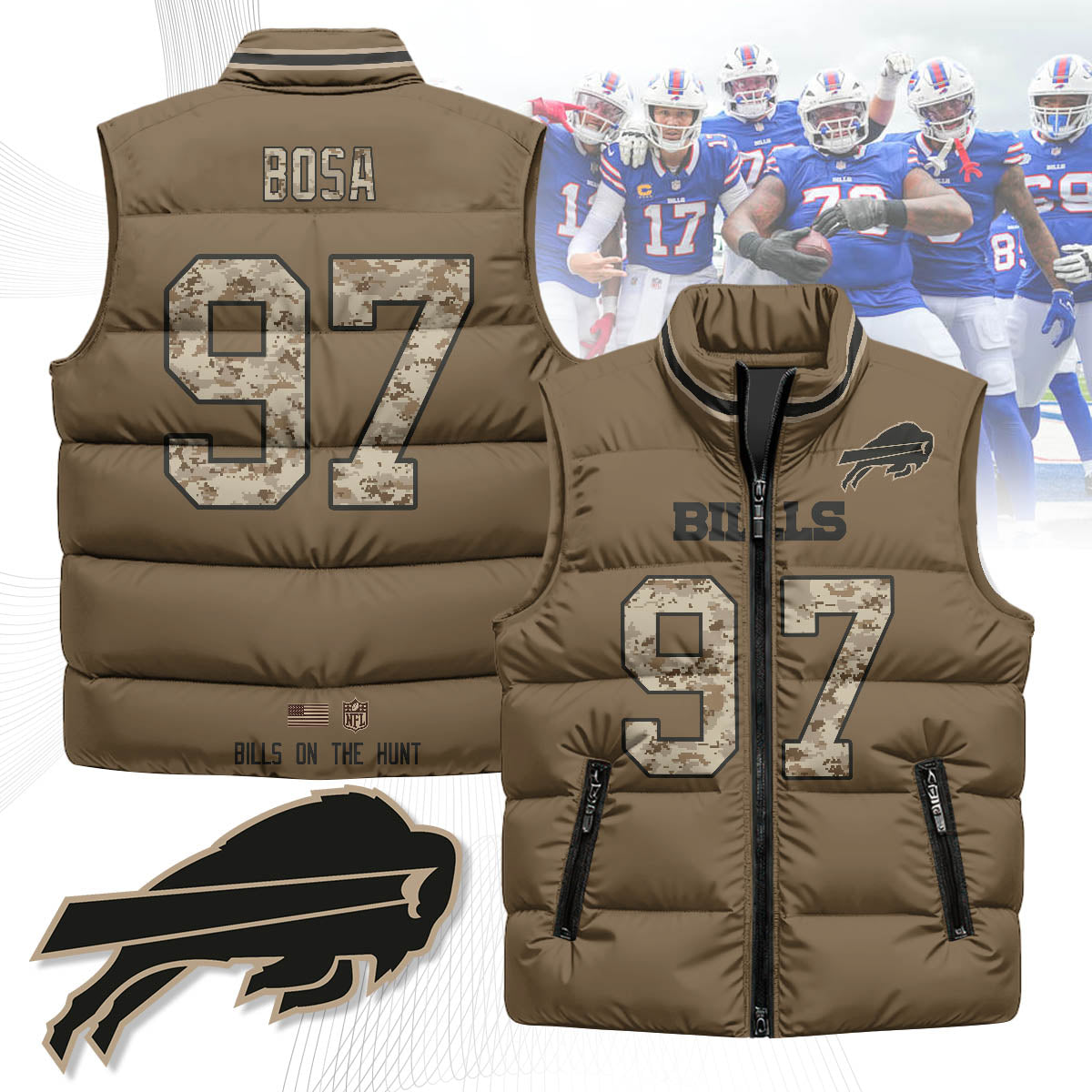 BB Hunting Unisex Puffer Vest