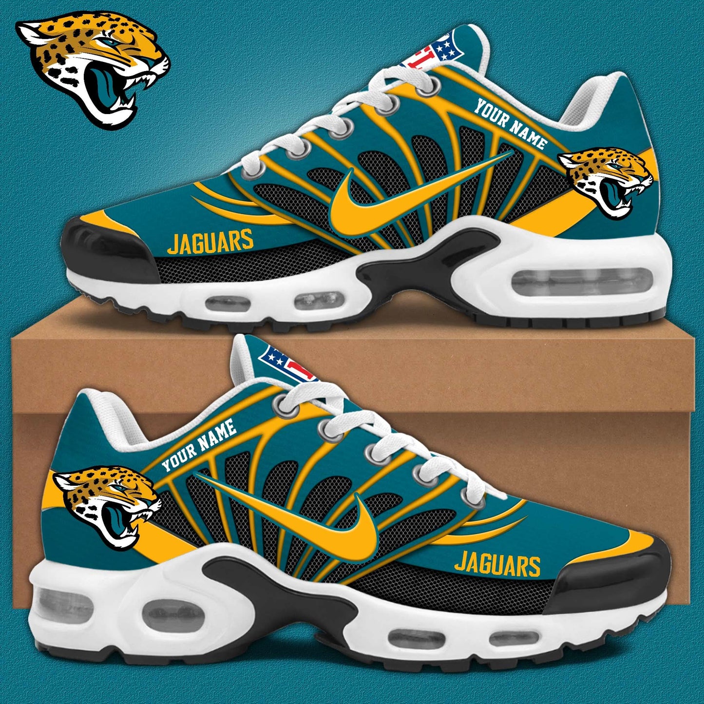 Jacksonville Jaguars Personalized Shoes Limited Edition
