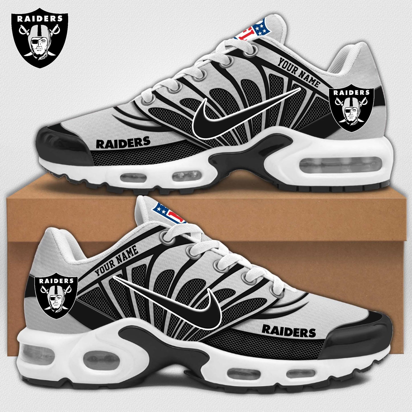 Las Vegas Raiders Personalized Shoes Limited Edition