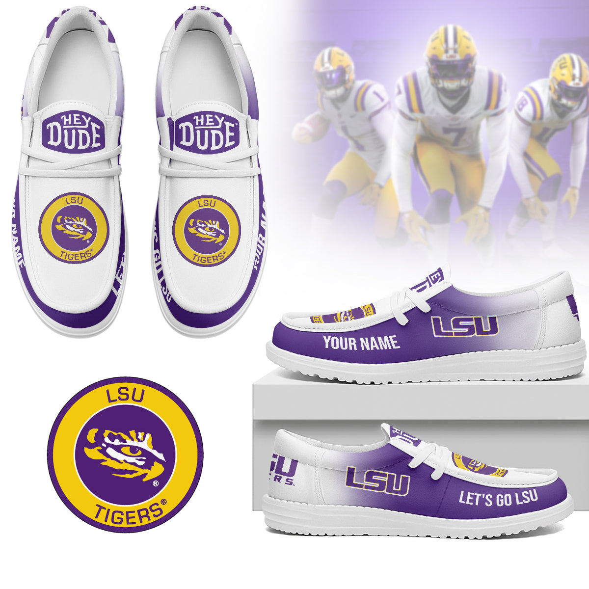 LSU | Premium Loafer Shoes