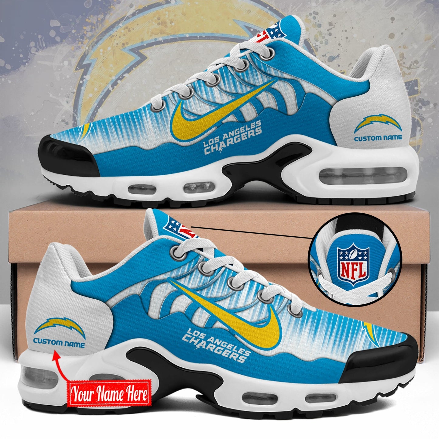 Los Angeles Charger 2025 New Shoes