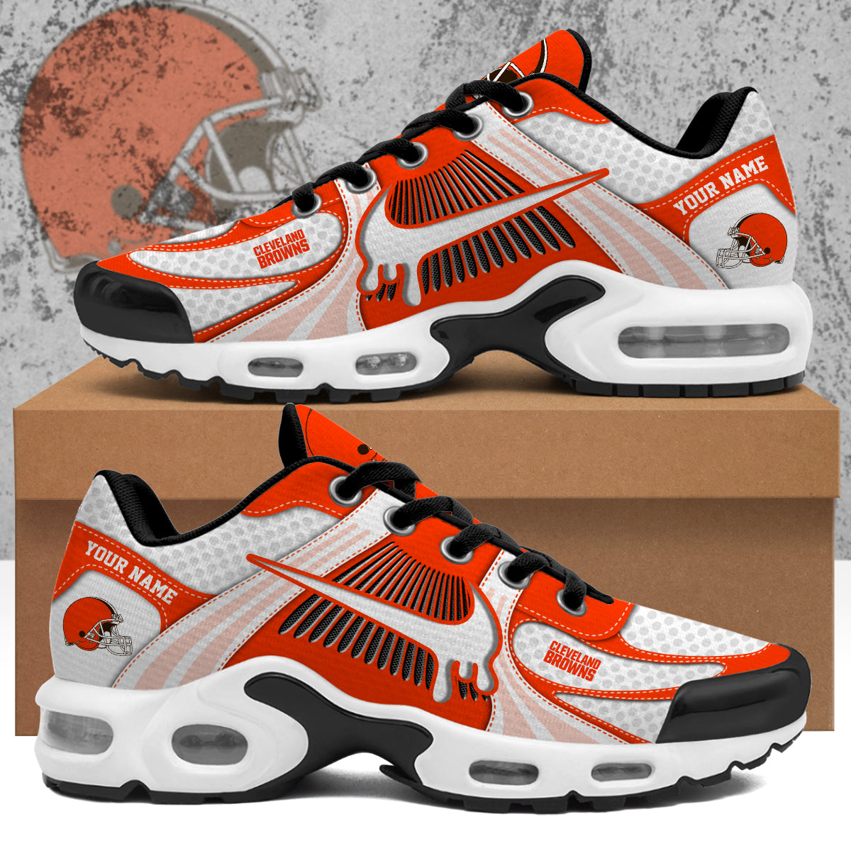 Personalized Cleveland Browns Air Max Plus Shoes
