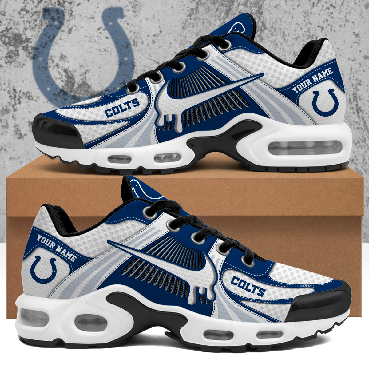 Personalized Indianapolis Colts Air Max Plus Shoes