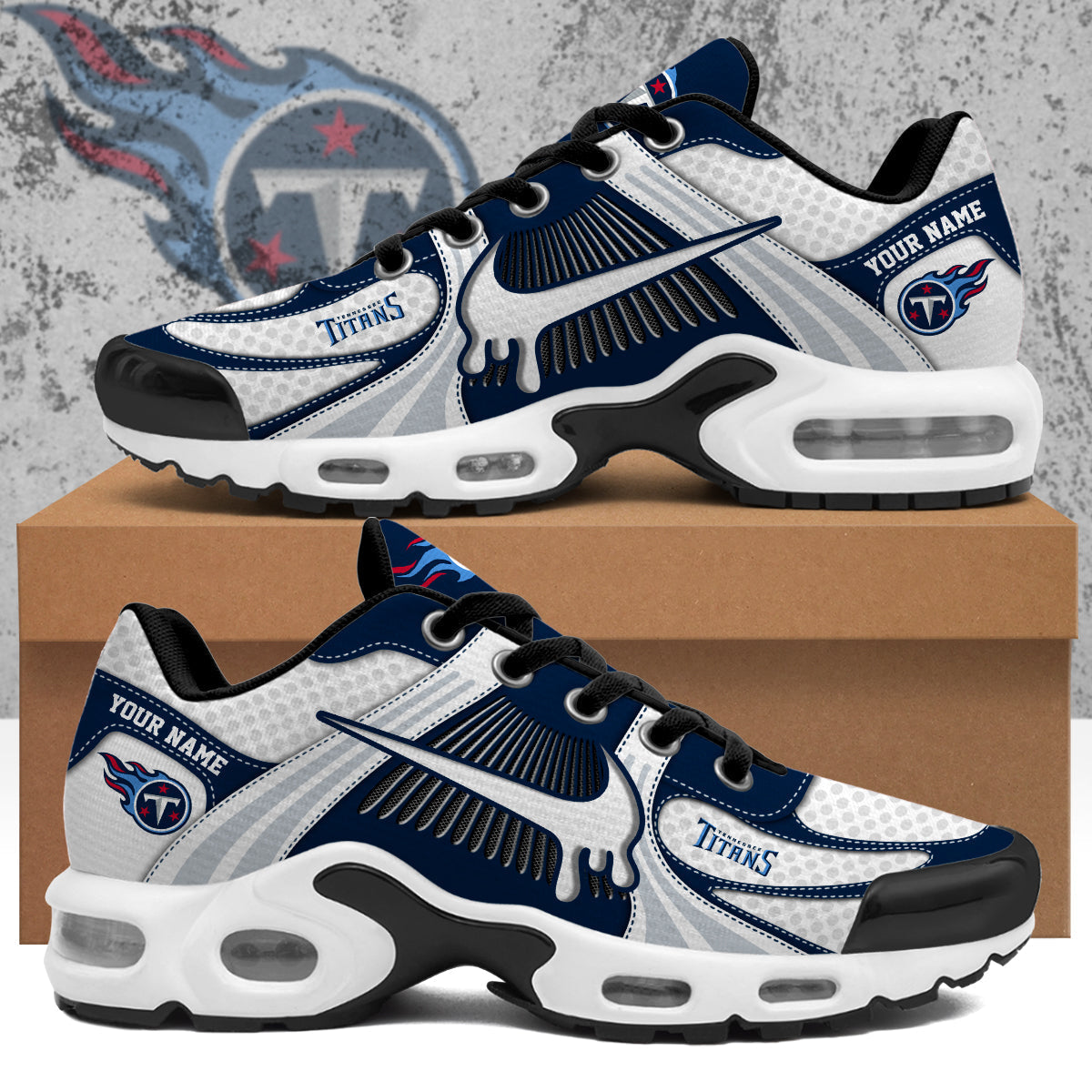 Personalized Tennessee Titans Air Max Plus Shoes