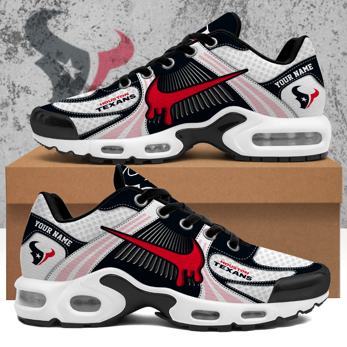 Personalized Houston Texans Air Max Plus Shoes
