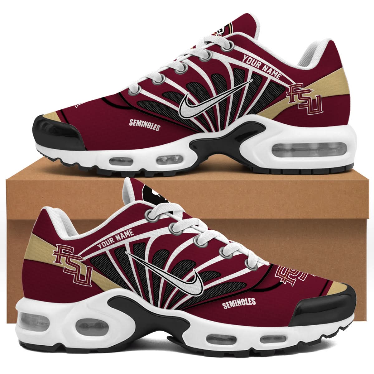 FSS NCAA Air Max Plus Shoes - Limited