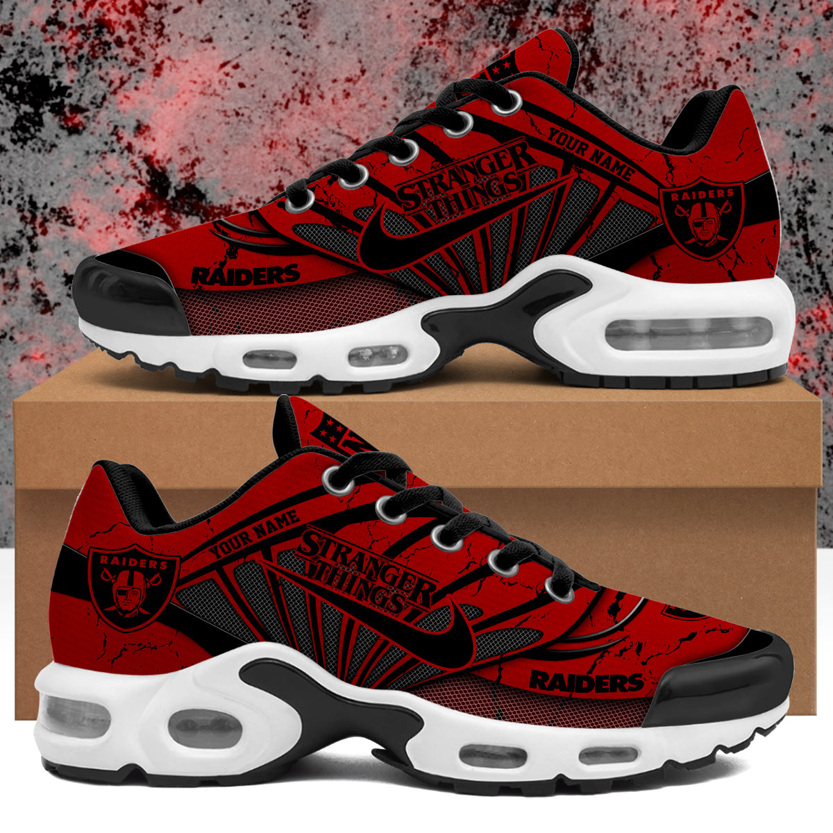 LVR Stranger Things Personalized Air Max Shoes