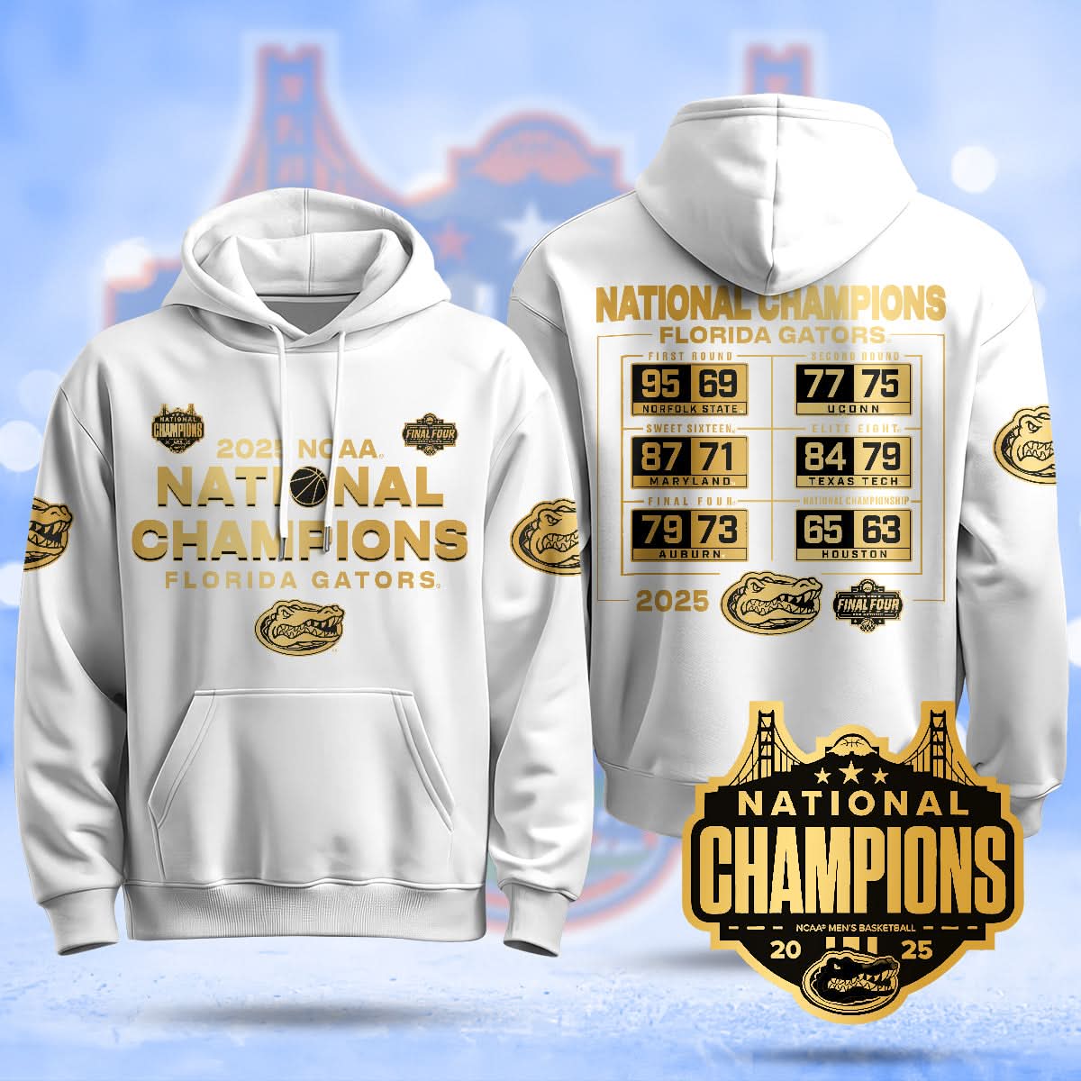 FG 2025 National Champions Basketball Hoodie - Printed