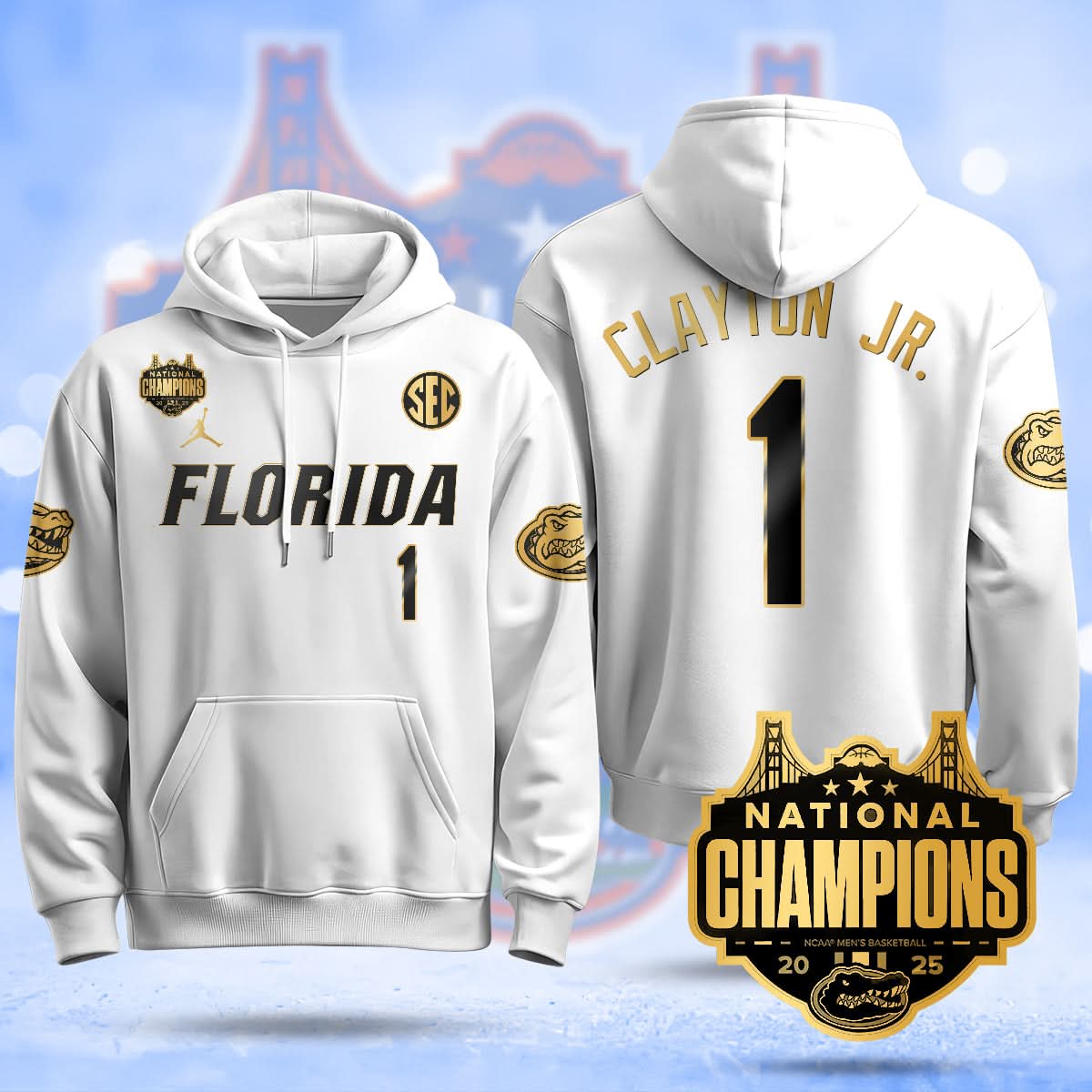 FG 2025 National Champions Basketball Hoodie - All Stitched
