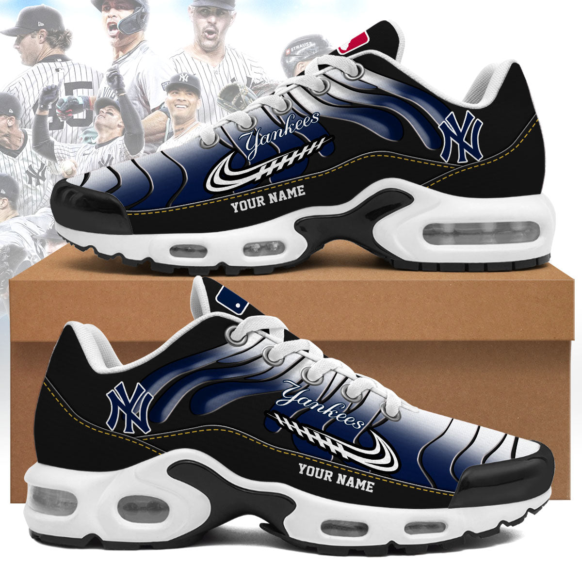 NYY Personalized Air Max Shoes