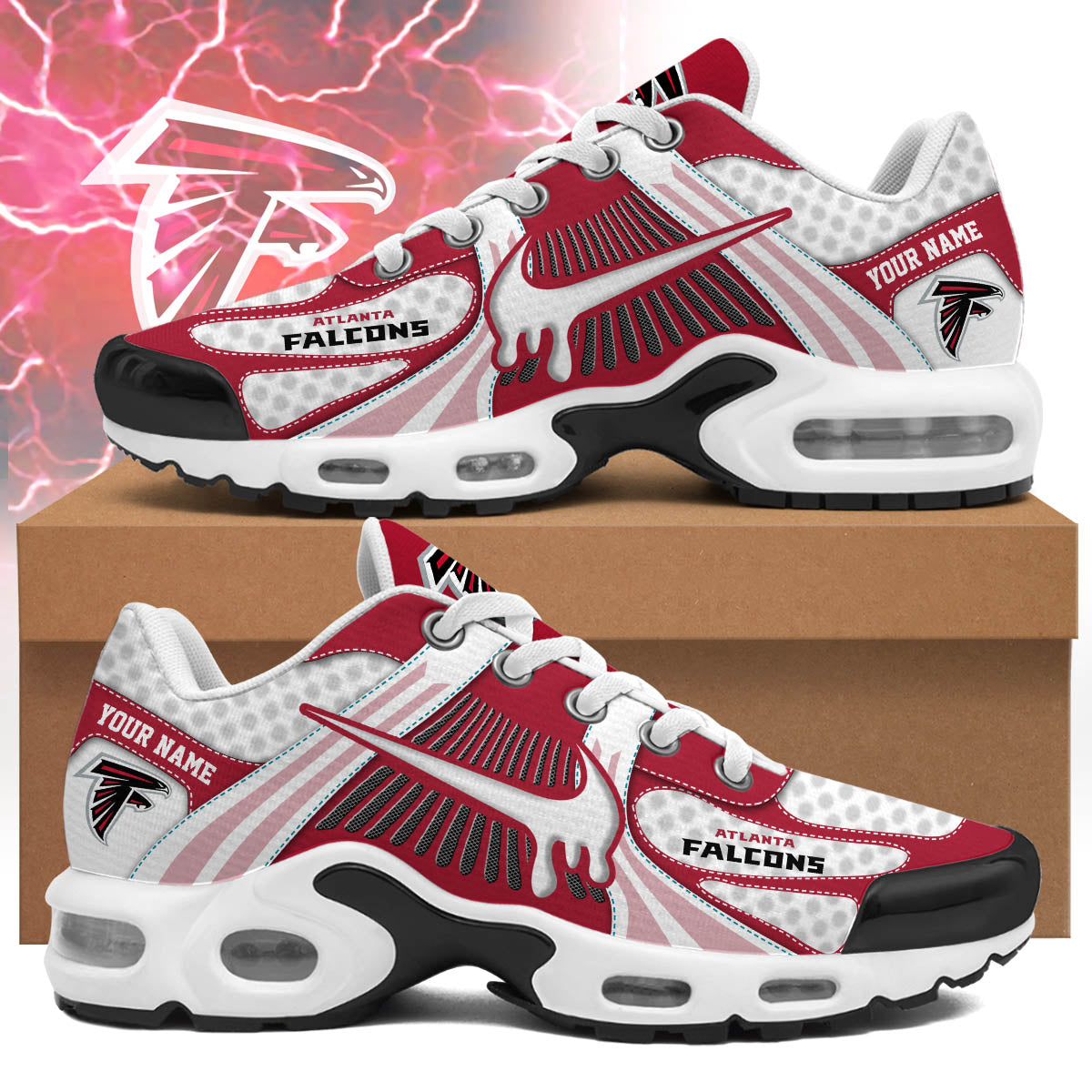 Personalized Atlanta Falcons Air Max Plus Shoes