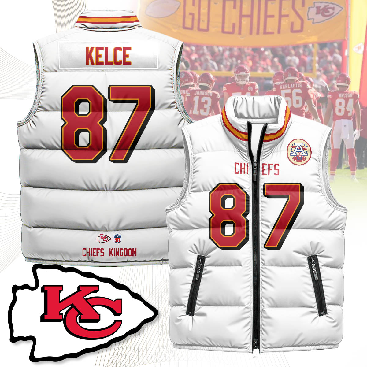 KCC Unisex Puffer Vest