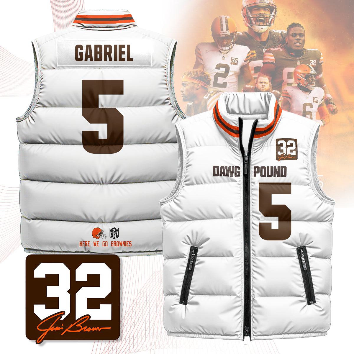 CB Unisex Puffer Vest