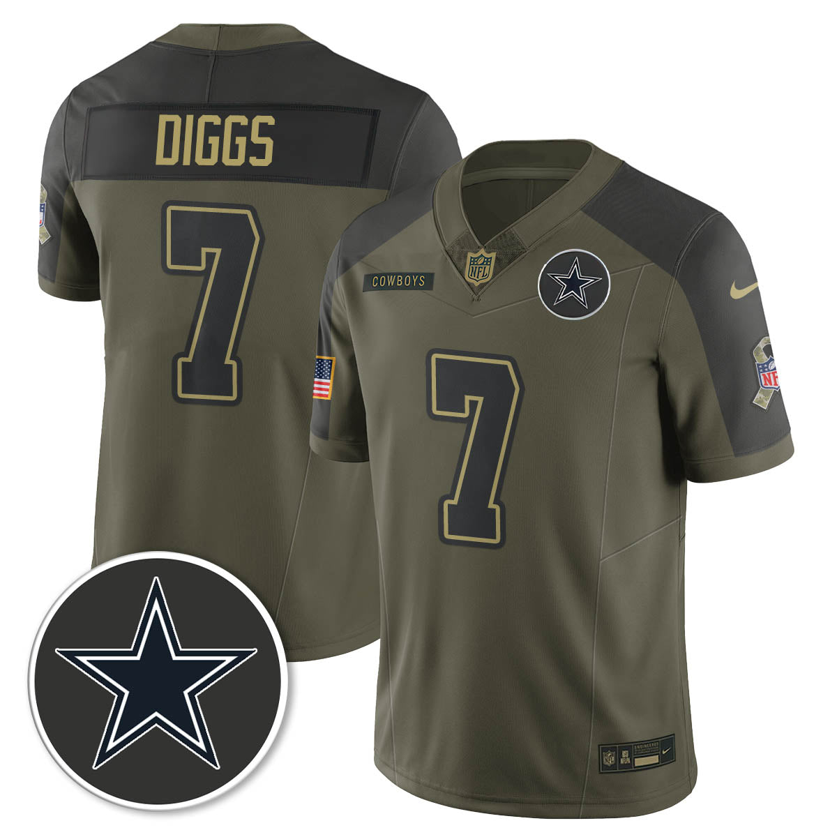 DC 2025 Salute to Service Limited Jersey - All Stitched