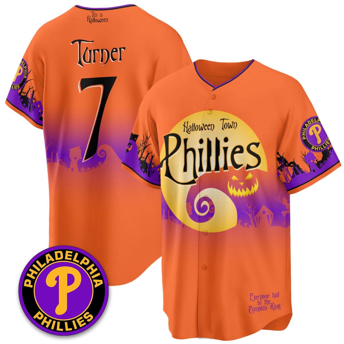 PP "Halloween Town" Limited Jersey - Stitched