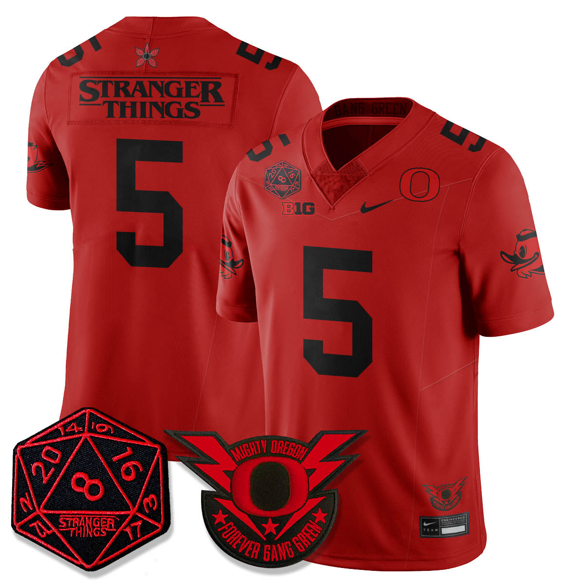 ORE Stranger Things Vapor Limited Jersey - All Stitched