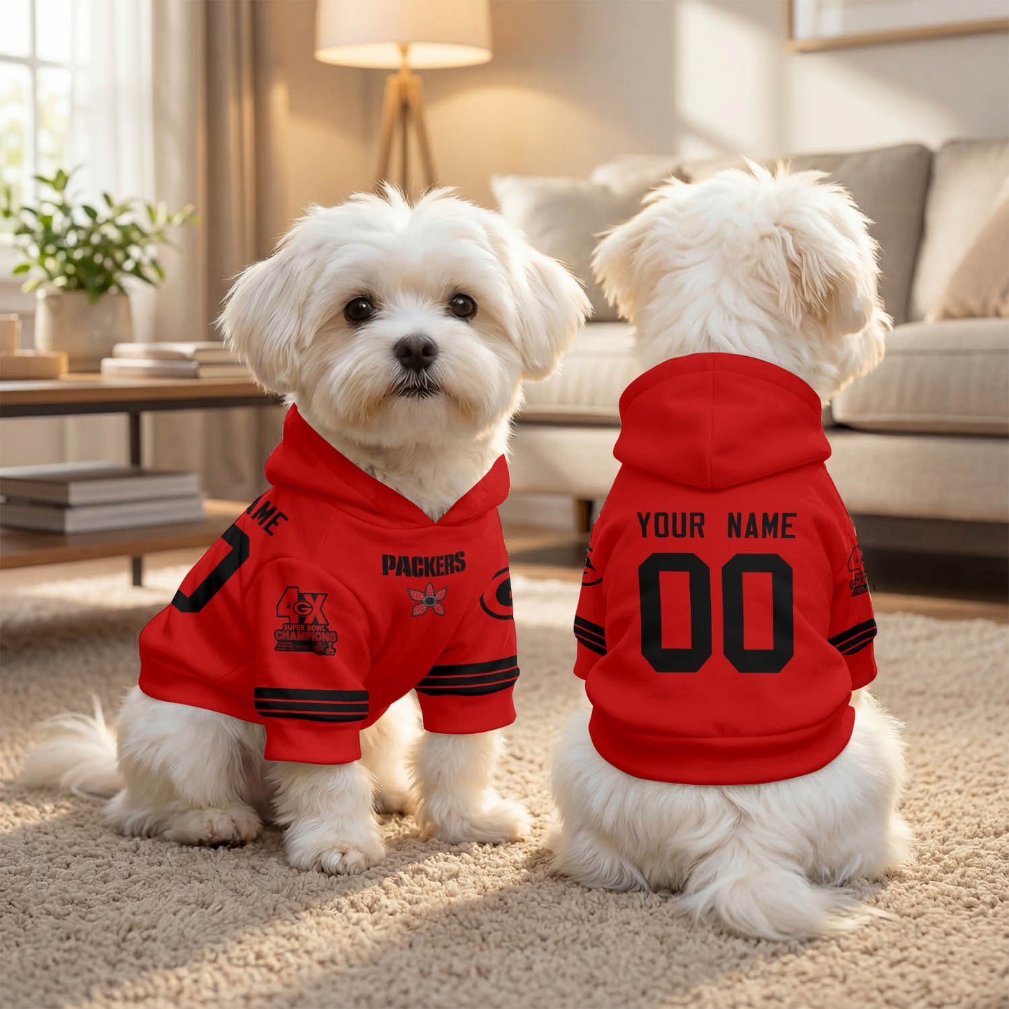 GB Stranger Things Pet Hoodie