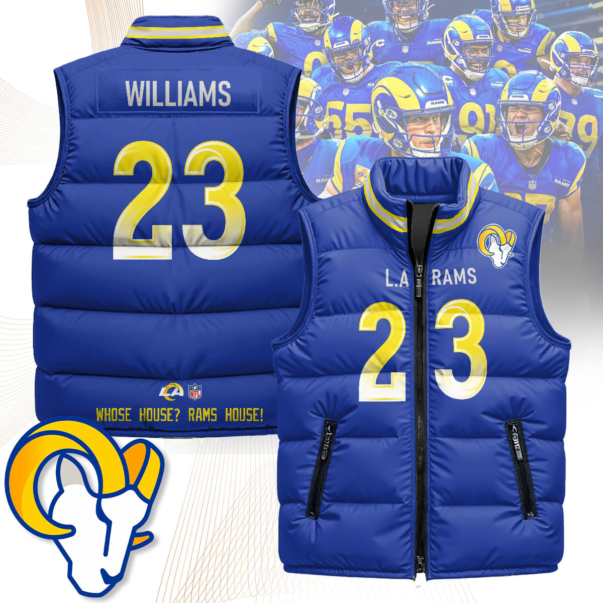 LAR Unisex Puffer Vest