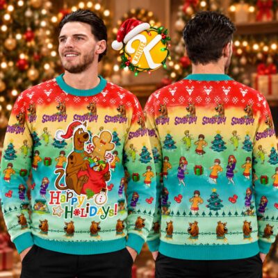 The Meddling Kids Christmas Gift Ugly Sweater - Printed V3