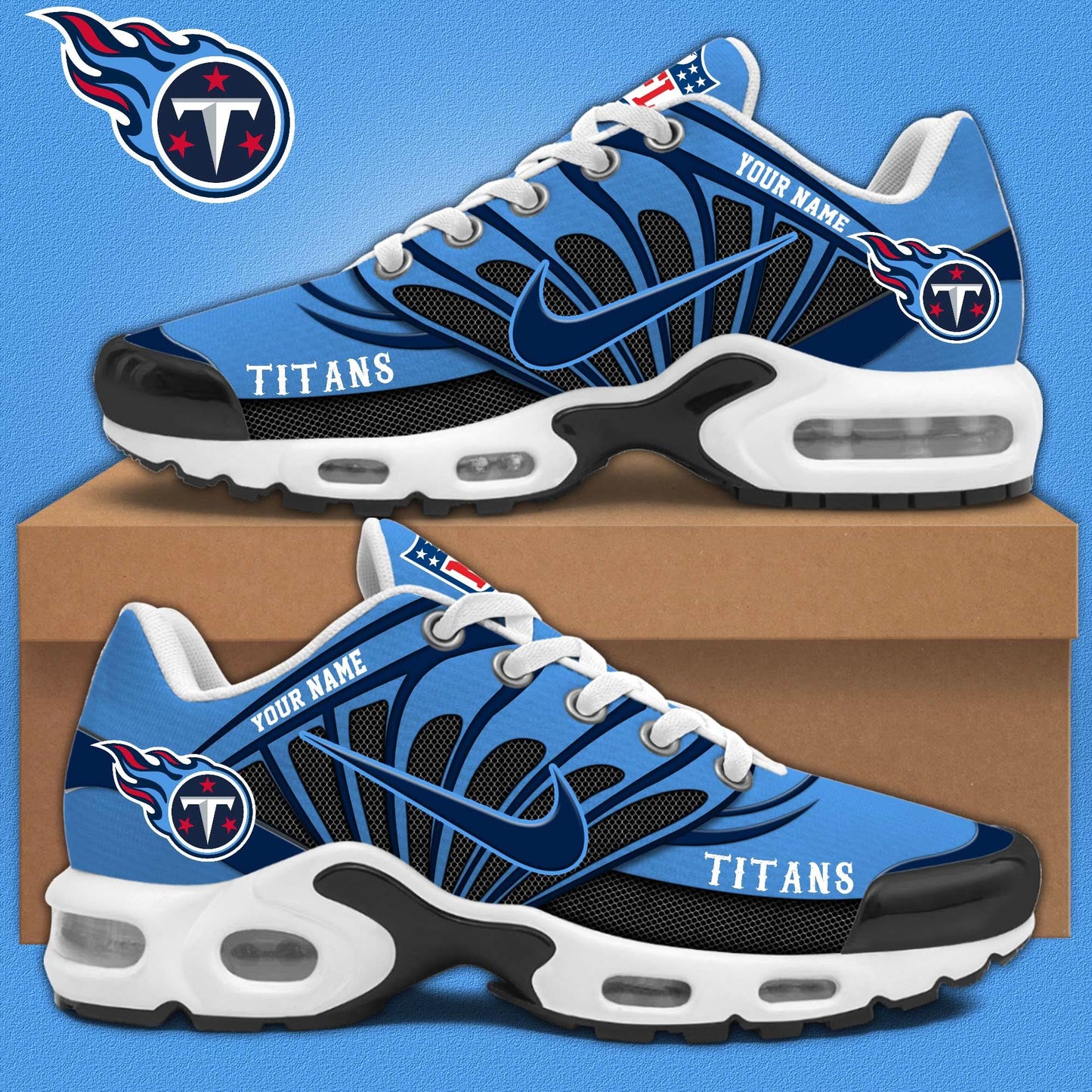 Tennessee Titans Personalized Shoes Limited Edition