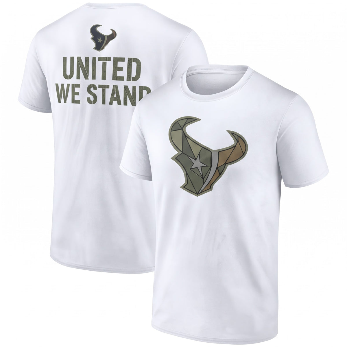 HOU x Salute To Service 2026 Edition Two Sides T-Shirt - Printed V1
