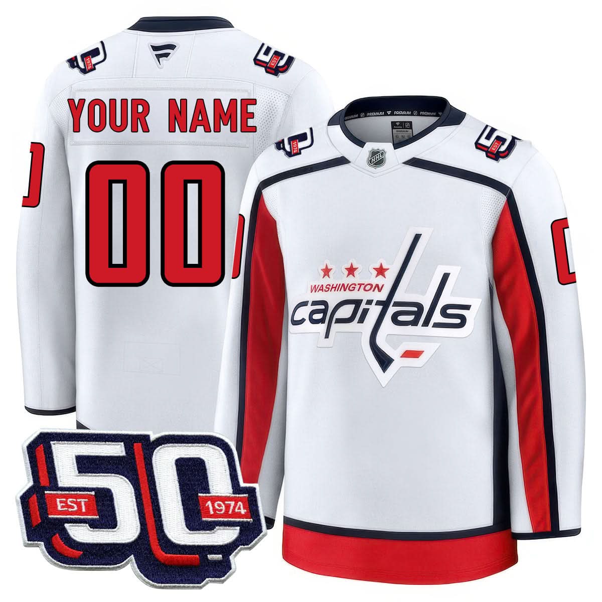 WC 50th Anniversary Premium Custom Jersey - All Stitched