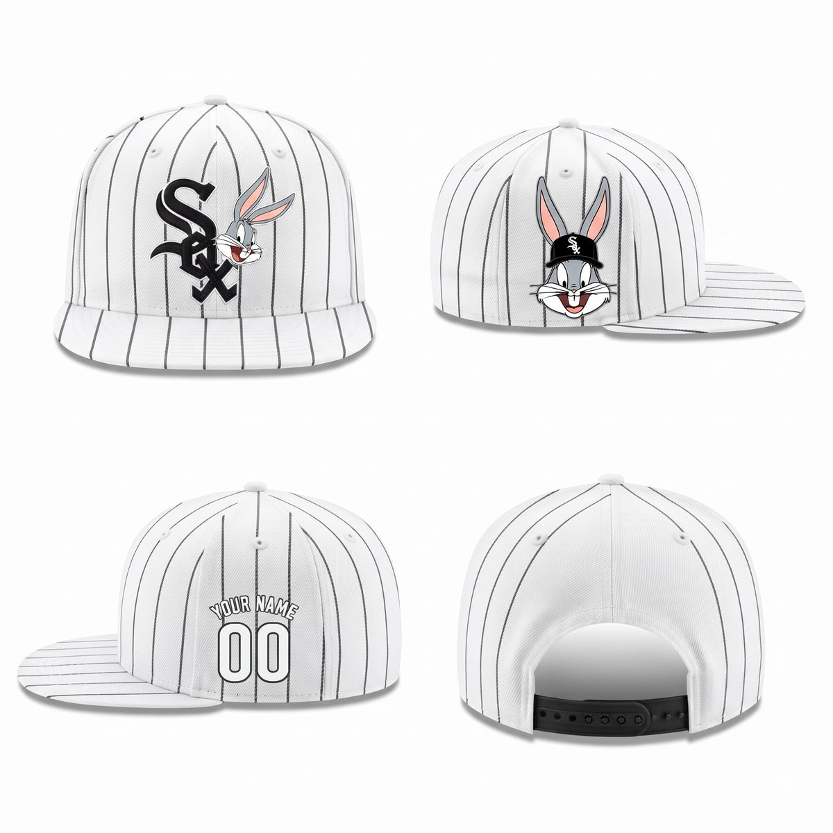 CWS x Bunny Personalized Snapback Cap - Printed