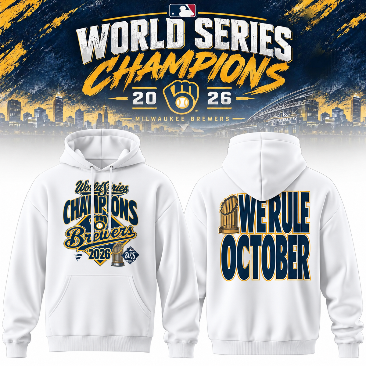 MIL 2026 World Series Champions 2D Hoodie - Printed