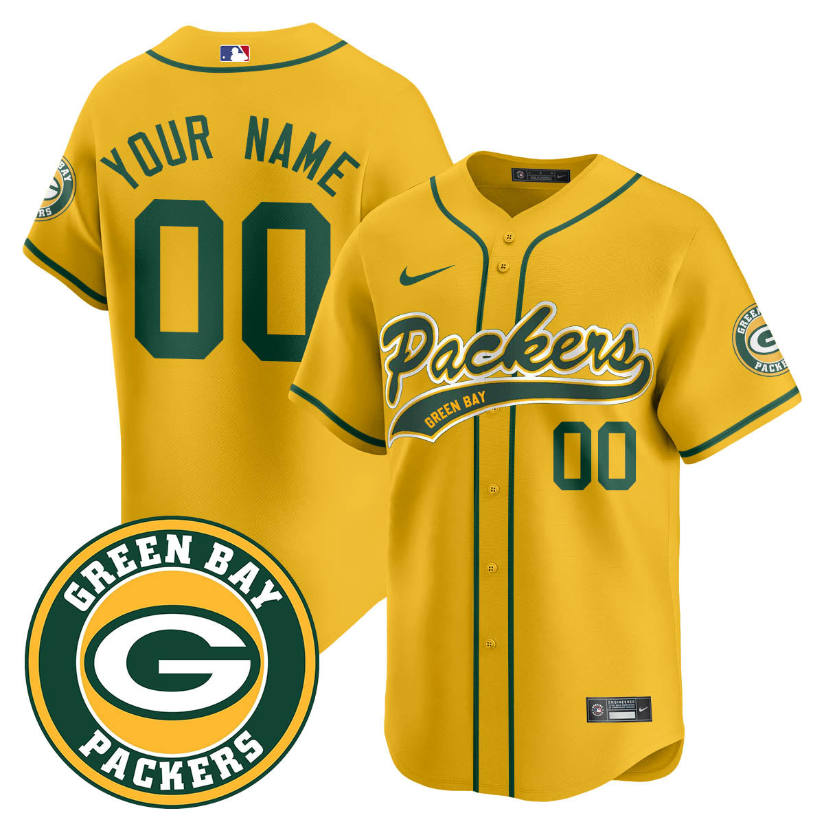 GBP Limited Baseball Custom Jersey - All Stitched