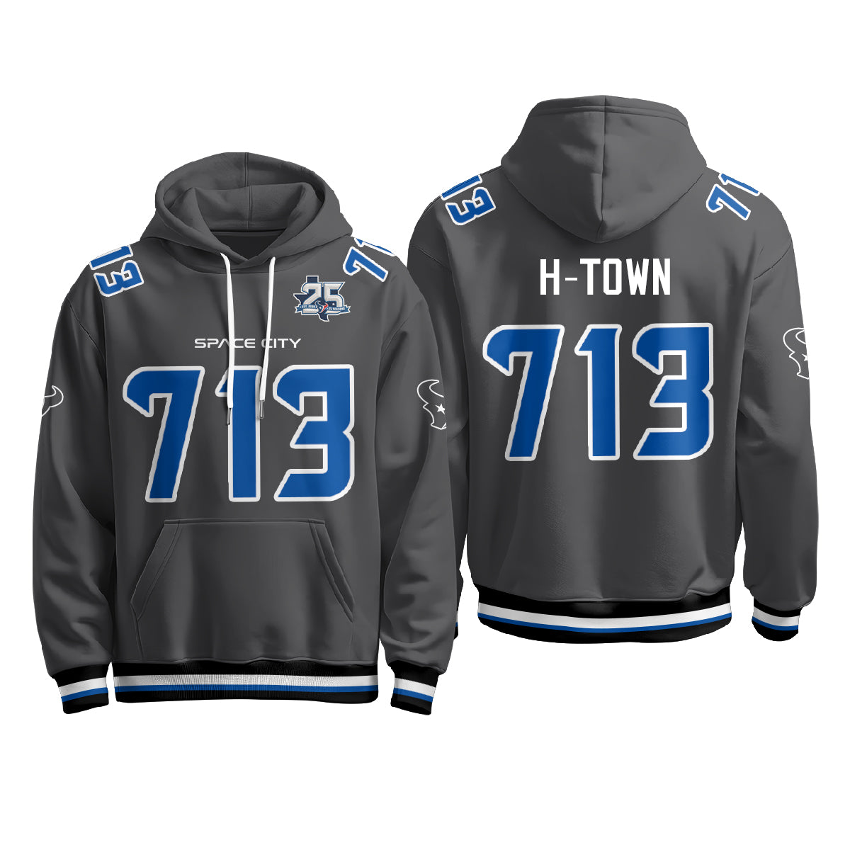 HOU Star Edition Pullover Hoodie - Printed