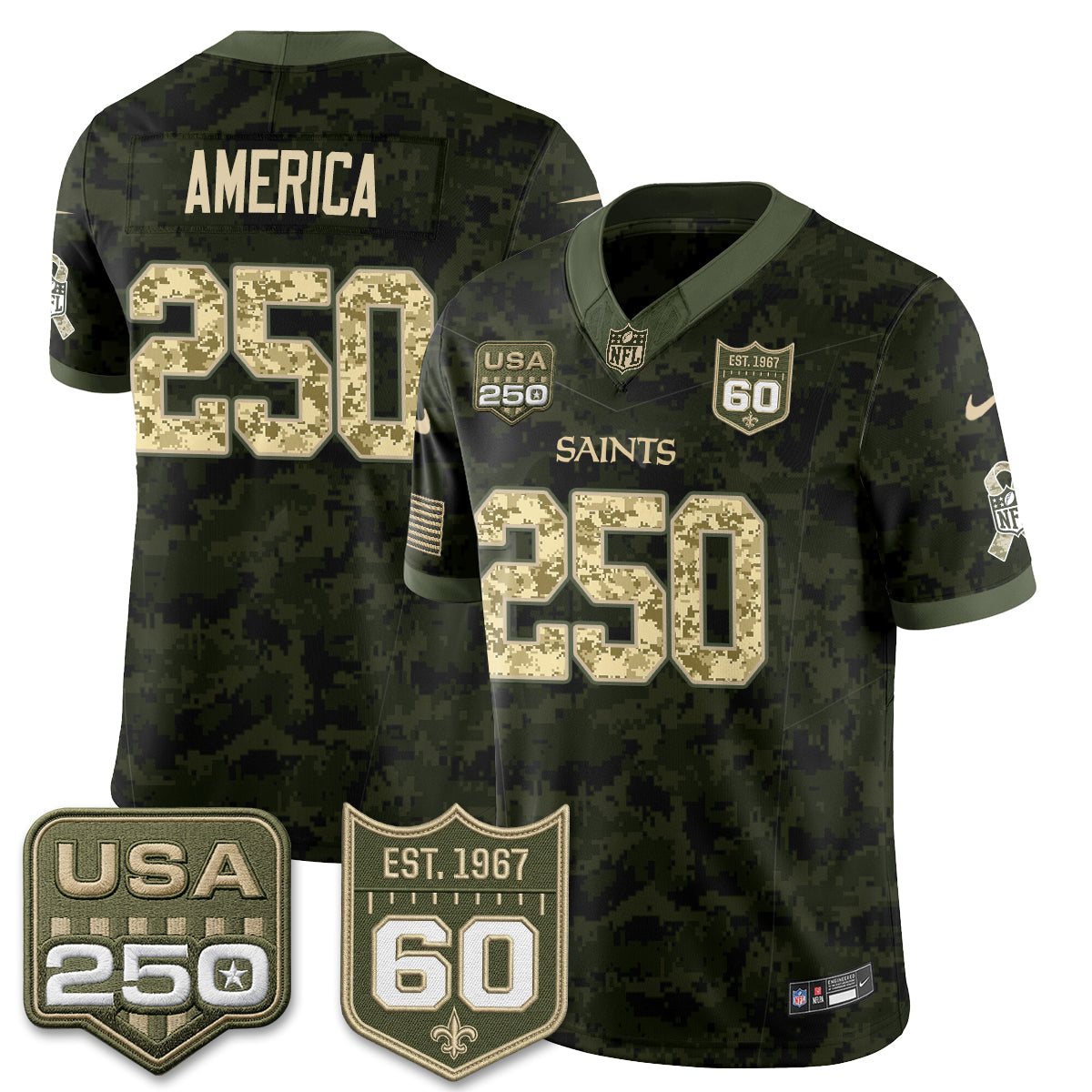 NO 2026 Salute to Service Vapor Jersey - Stitched