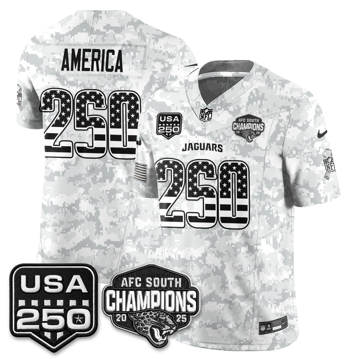 JAX 2026 Salute to Service Vapor Jersey - Stitched