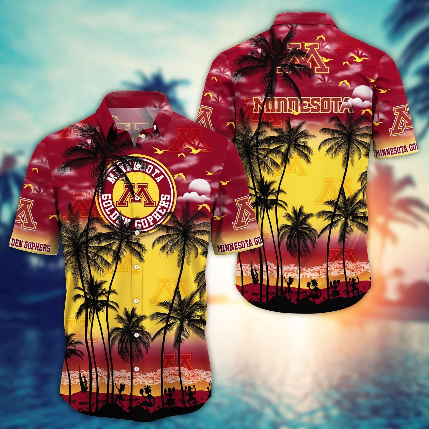 Minnesota Golden Gophers - Trending Aloha Shirt Summer