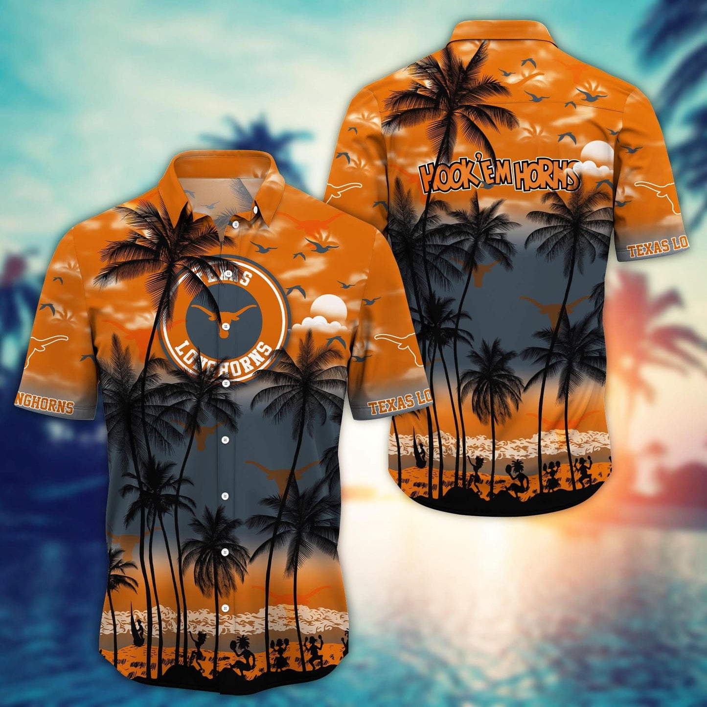 Texas Longhorns - Trending Aloha Shirt Summer