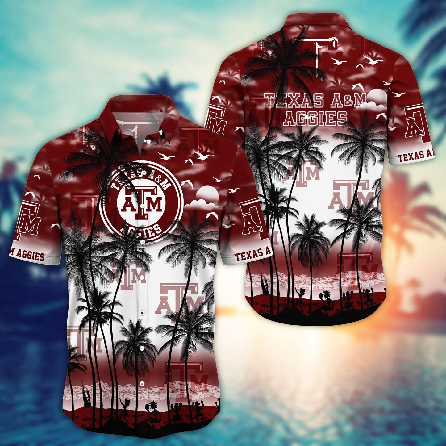 Texas A&M Aggies - Trending Aloha Shirt Summer