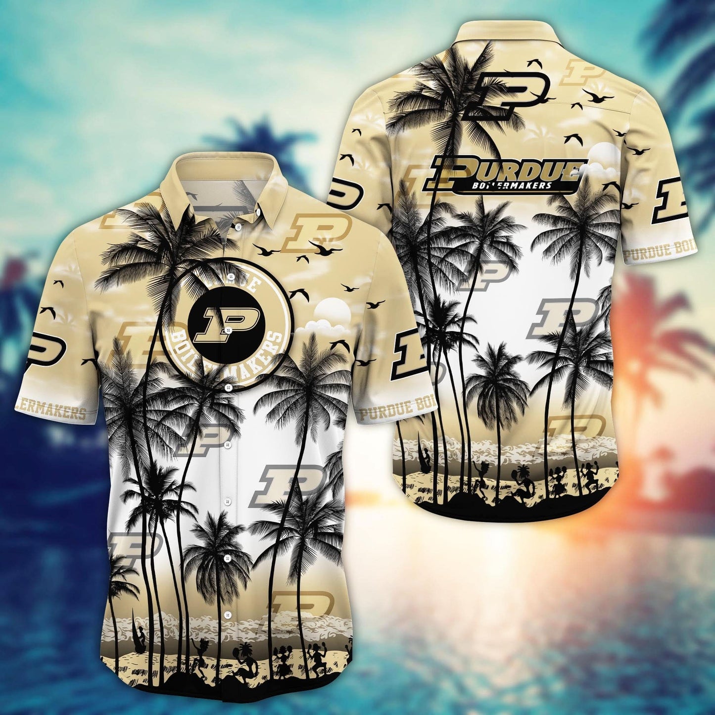 Purdue Boilermakers - Trending Aloha Shirt Summer
