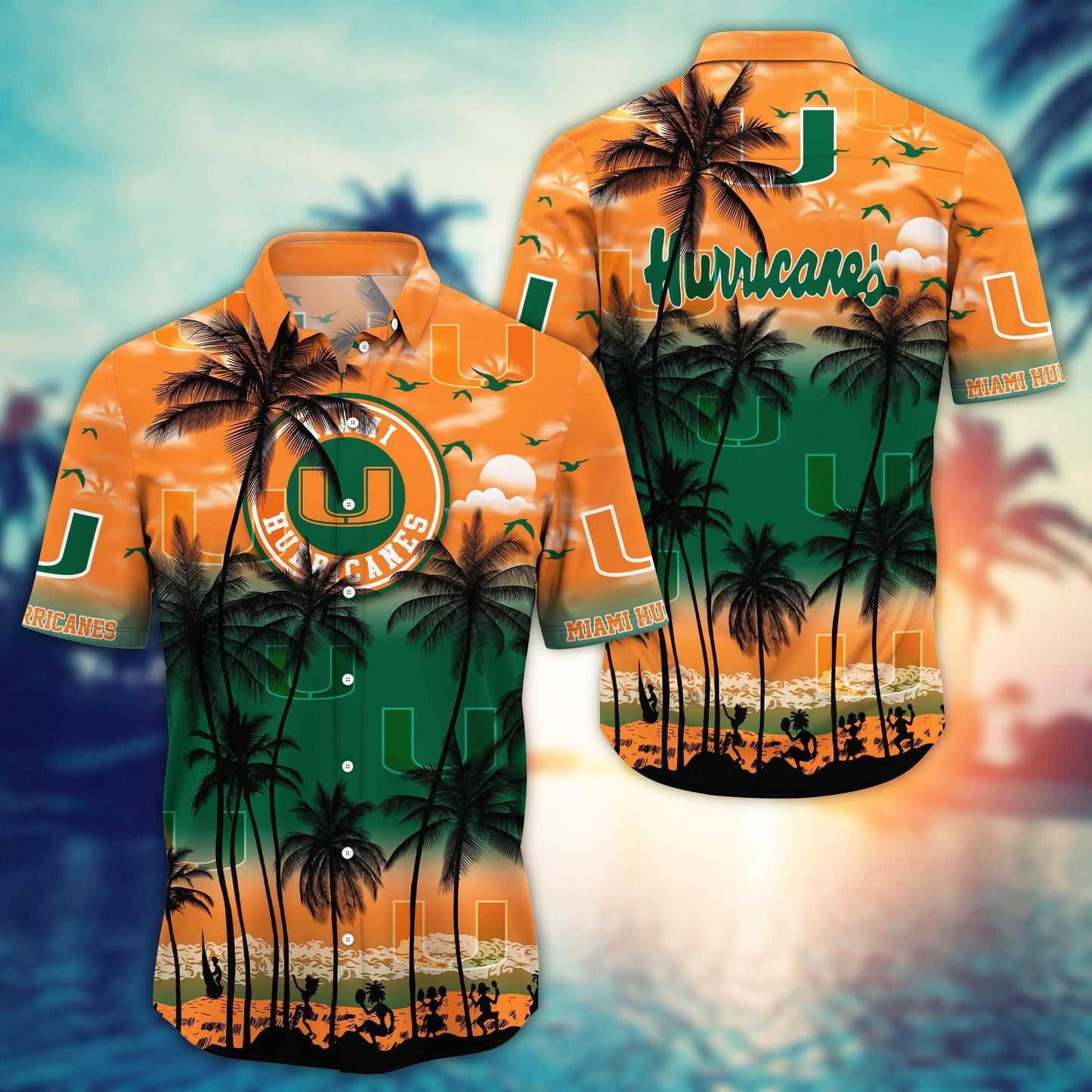 Miami Hurricanes - Trending Aloha Shirt Summer